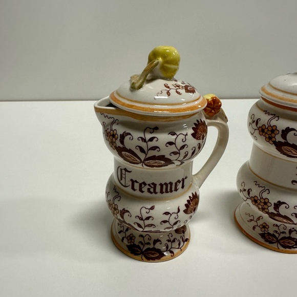 Vintage Creamer Sugar Jam and Jelly Fine China - Picture 2 of 7